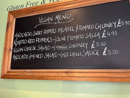 Other vegan options at Cotswold Baguettes in Cheltenham