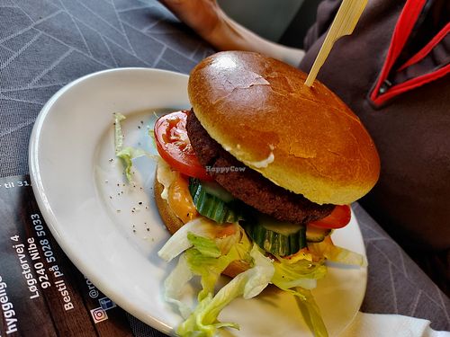 Big Burger at Roadhouse in Nibe