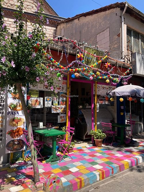   at Paşa Hamam Cafe in Istanbul