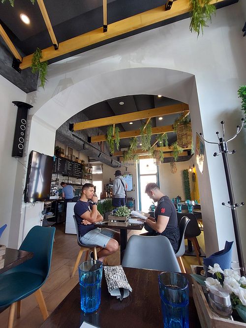 Inside at A Fricska in Szeged