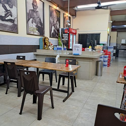 deco at Gandhi's Vegetarian Restaurant in Kuala Lumpur