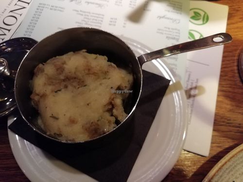 Crushed potatoes at Mondo in Coatbridge