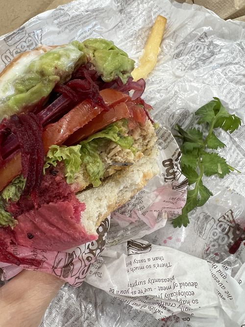 Beetroot  at VEGANBURG - Eunos Flagship Outlet in East Singapore