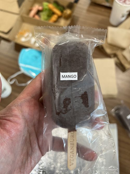 Mango popsicle   at VEGANBURG - Eunos Flagship Outlet in East Singapore