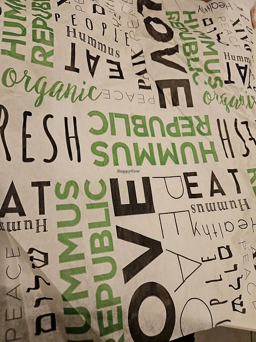 Wrap it! at Hummus Republic in Santa Clarita