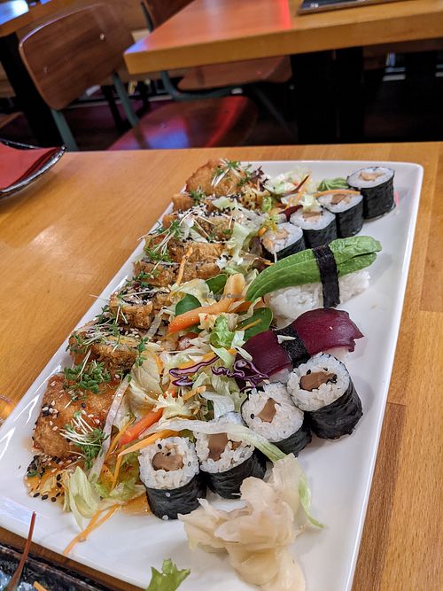 Sushi at Chay Vegan Asian Kitchen in Hamburg
