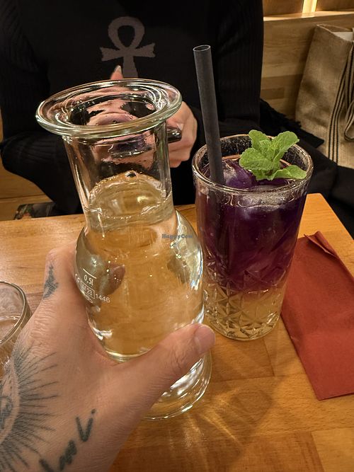 drinks  at Chay Vegan Asian Kitchen in Hamburg