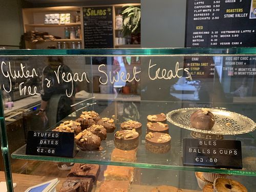 Top shelf vegan and gf   at Monty's Cafe in Cork