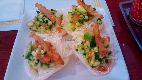 Banana Flower Tacos at Thuyen Vien in Anaheim