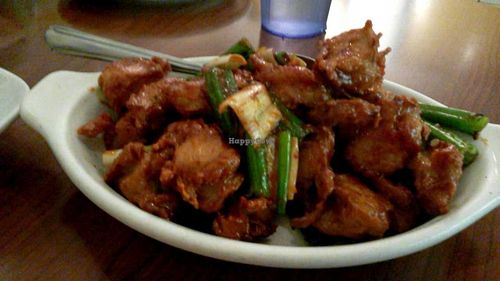 Garlic chicken at Thuyen Vien in Anaheim