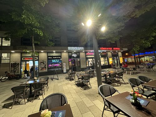 outside  at Mizu Restaurant in Mannheim
