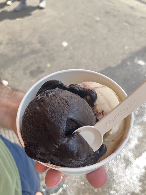   at Gelateria Leonardo - Globus Bahnhofstrasse in Zurich