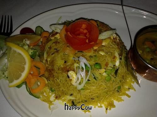 Gurkha Square - Vegetable Biriyani at Gurkha Square Restaurant Bar in Hastings