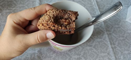 Cookies with chocolate and nuts
Biscotti casarecci con cioccolato e noci at Pane E Tulipani in Caorle