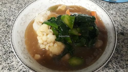 Rad na soup at Krua Wimala in Chiang Mai