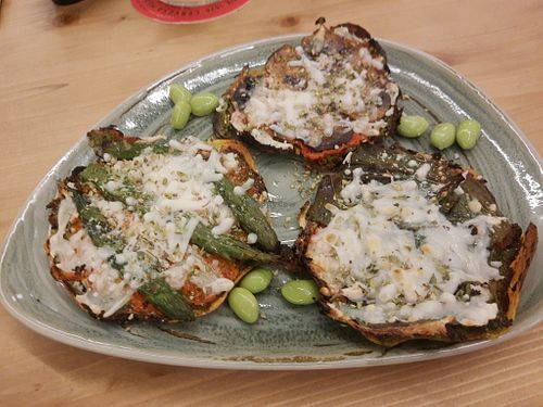 Mini pizzas at Foodis in Sant Just Desvern