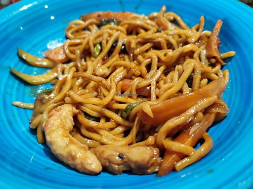 Noodles at Foodis in Sant Just Desvern