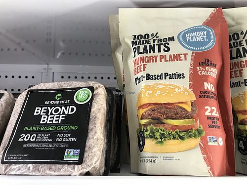 so many vegan items  at Sue's Super Nutrition in Harrisonburg