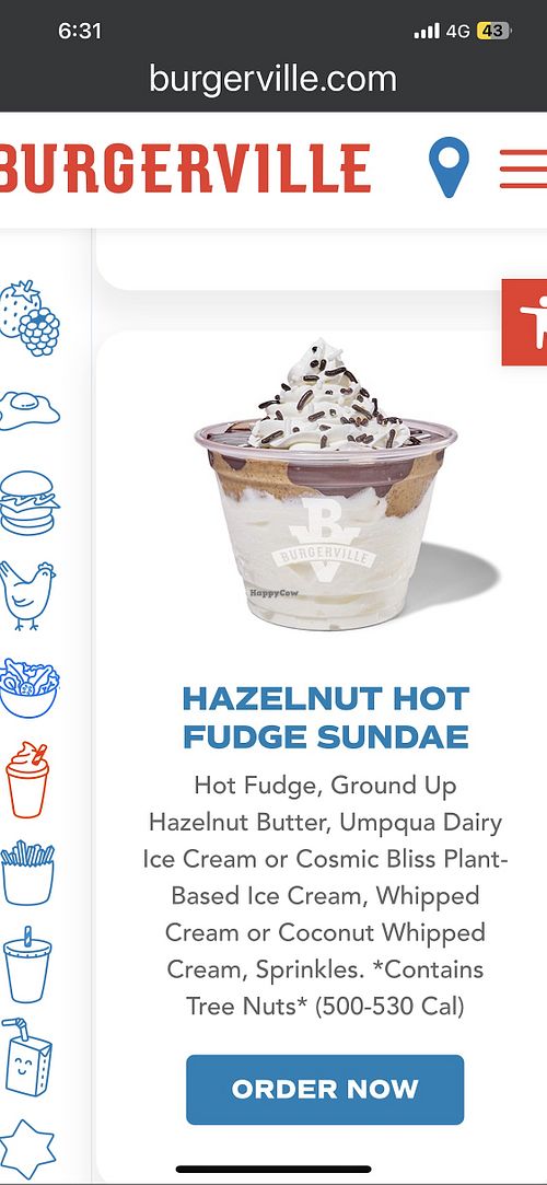   at Burgerville in The Dalles