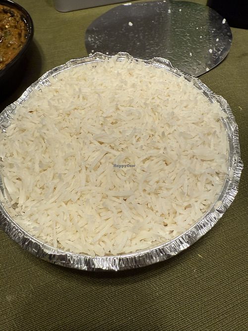 Rice for 2 entrees   at Great Indian Kitchen in Albany