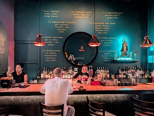 Bar at La Ó in San Juan