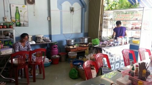 The restaurant at Cay Sung in Phu Quoc