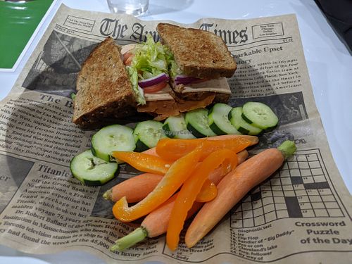 Sandwich, I can't remember which one! at Wicked BOLD Vegan Kitchen in Flower Mound