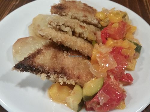 fried fish-like dish at Point in Tokyo