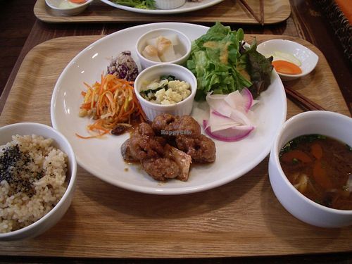 Lunch set 1000yen. at Point in Tokyo