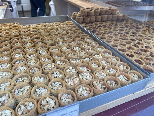 VG sweets   at Levant Sweets in Edinburgh