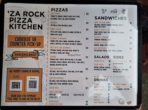 Most pizzas are not easily vegan-izable because they don't have vegan meats.   at Za Rock in St Thomas