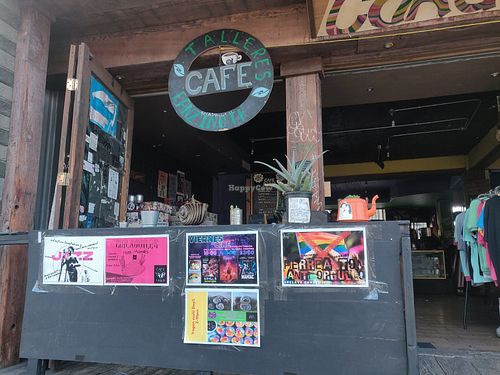 The front at Cafe Rabia in Tijuana