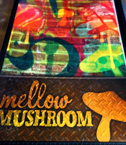 the menu at Mellow Mushroom in Baton Rouge