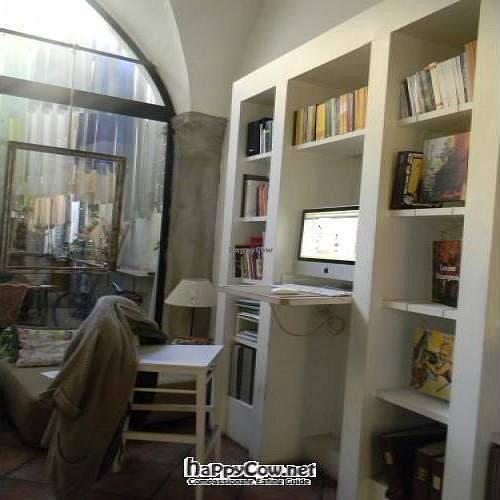 Internet area  at Brac Libreria di Arte Contemporanea in Florence