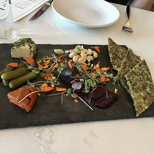 Cheese board at Liora in Baltimore