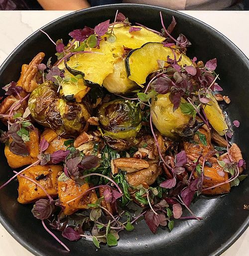 Sweet potato gnocchi￼ #Veganuary at Liora in Baltimore