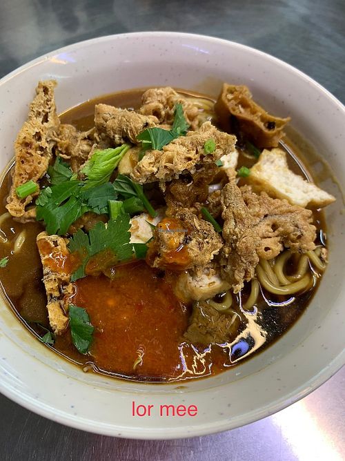 Lor mee at Green Bliss Vegetarian in Central Singapore