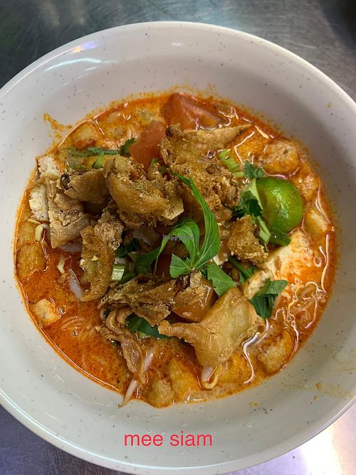 Mee siam at Green Bliss Vegetarian in Central Singapore