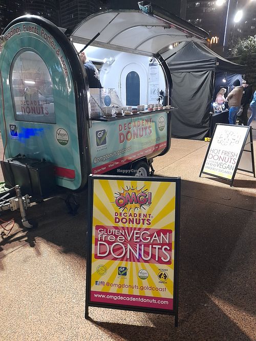 Night markets, Surfers Paradise at OMG Decadent Donuts in Surfers Paradise