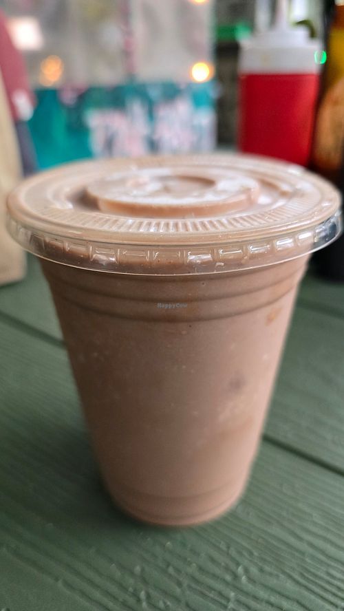 Chocolate shake at Grilled! in Brooklyn