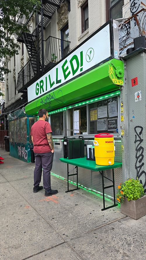  at Grilled! in Brooklyn