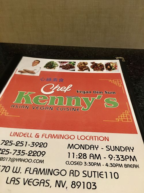   at Chef Kenny's Vegan Dim Sum in Las Vegas