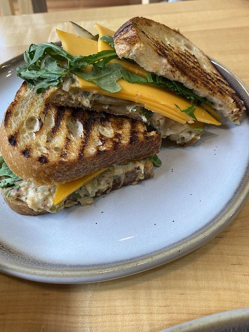 “Tuna" melt  at Fresh House in Portsmouth