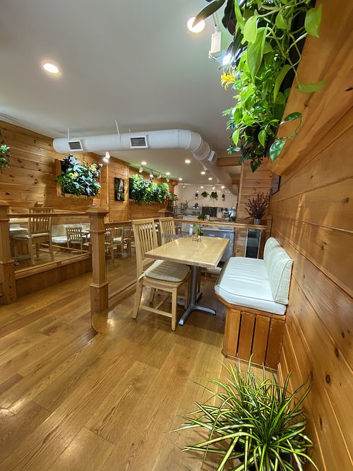 Seating  at Fresh House in Portsmouth