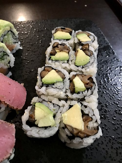 shiitake avocado roll  at Golden Garden in Lexington