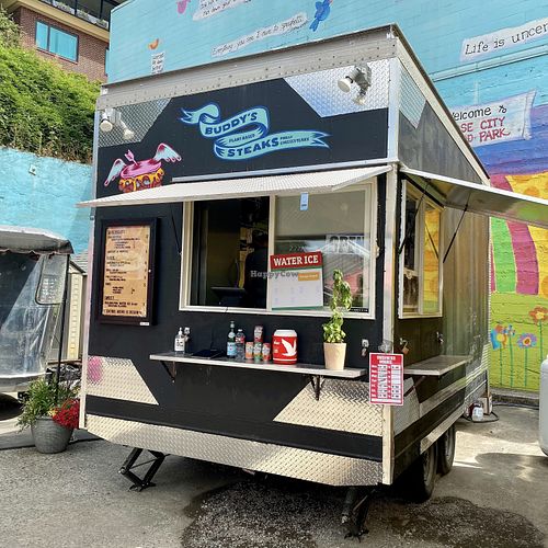 Trailer at Buddy's Steaks in Portland