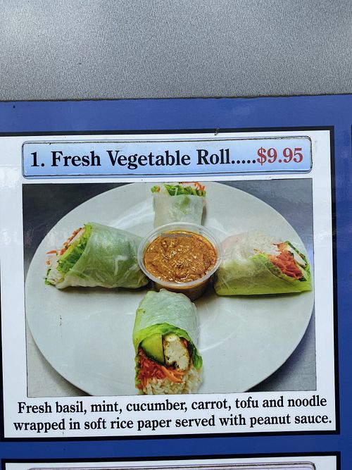 Rolls  at Craving Thai in Koloa