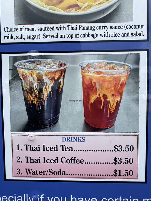 Drinks  at Craving Thai in Koloa