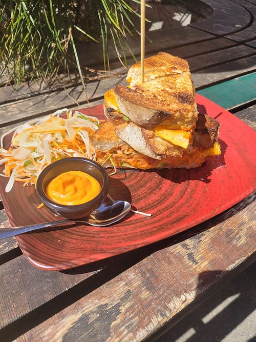 Kimchi Toast at Joop in Schoorl