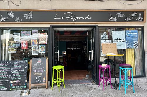 Entrance   at La Pajareria in Madrid